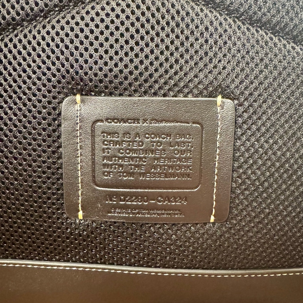 Coach x Tom Wesselmann Backpack NWT - Picture 3 of 9